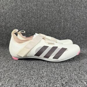 Adidas The Indoor Cycling Shoes 3 Bolt Mens Size 12.5 Off White Maroon GX1669